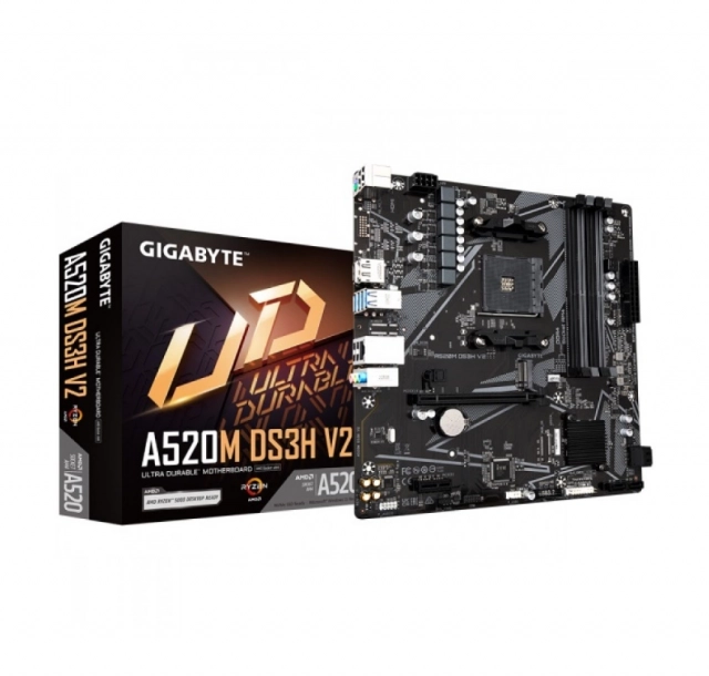 Matična ploča AM4 Gigabyte A520M DS3H V2 DP/HDMI/M.2