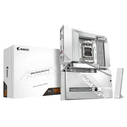 Maticna ploča AM5 Gigabyte B850 AORUS STEALTH ICE  DDR5 HDMI/M.2