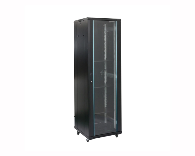 MAXPRO LINE Rack orman samostojeći, 22U, 600x600, perforirana vrata (pakovanje od 3 kutija) 