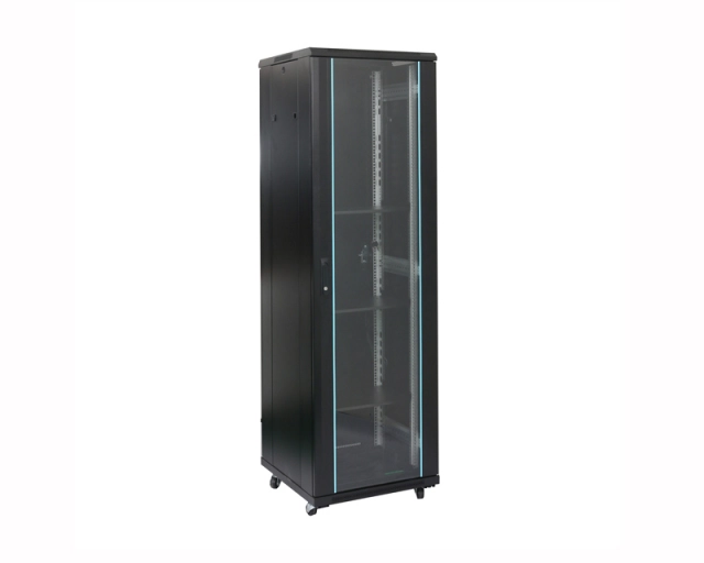 MAXPRO LINE Rack orman samostojeći, 32U, 600x800, staklena vrata (pakovanje od 3 kutije) 