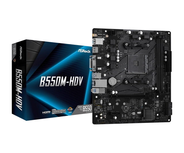 MB AM4 ASRock B550M-HDV 90-MXBDJ0-A0UAYZ