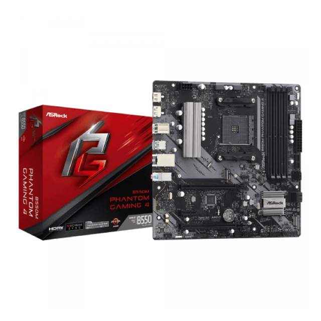 MB AM4 ASRock B550M Phantom Gaming 4 90-MXBE90-A0UAYZ