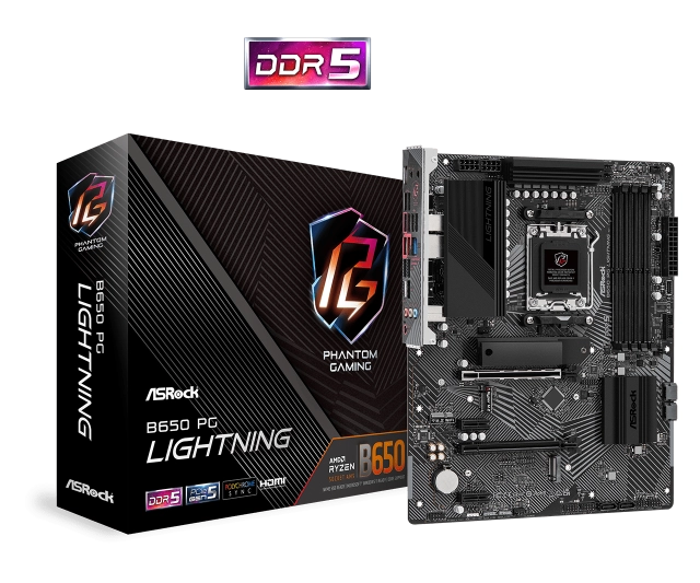 MB AM5 ASRock B650 PG LIGHTNING 90-MXBK20-A0UAYZ
