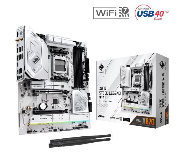 MB AM5 ASRock X870 STEEL LEGEND WIFI