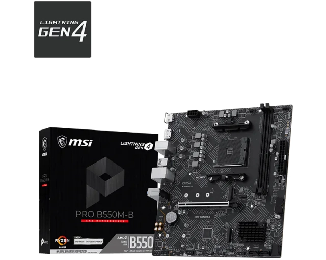 MBO AM4 MSI PRO B550M-B