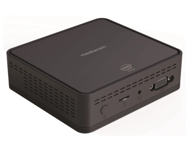 MEDIACOM MP103 Mini PC Intel Celeron N4020 1.1GHz (2.8GHz) 4GB 128GB Win11Home 