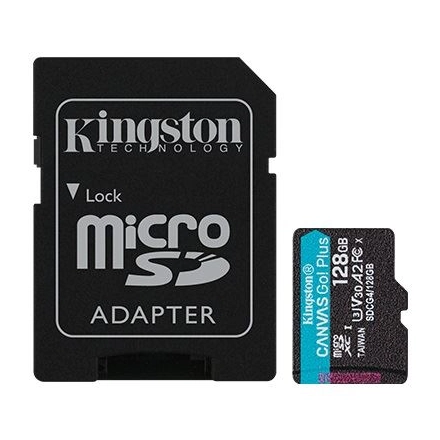 MEM SD MICRO 128GB Canvas Go! Plus + ADP SDCG4/128GB