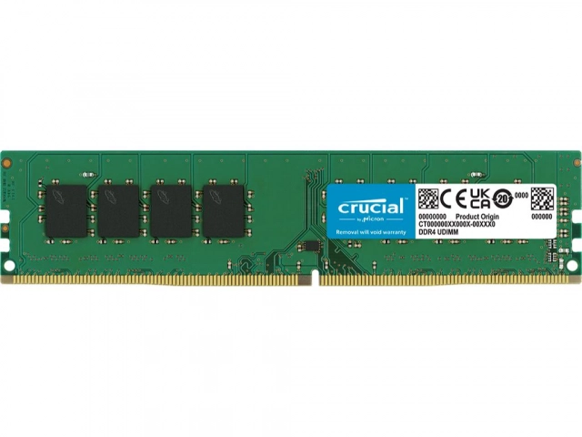 Memorija CRUCIAL 32GB/DIMM/DDR4/3200MHz/crna