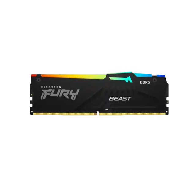 Memorija DDR5 8GB 5200MHz Kingston Fury Beast RGB KF552C40BBA-8