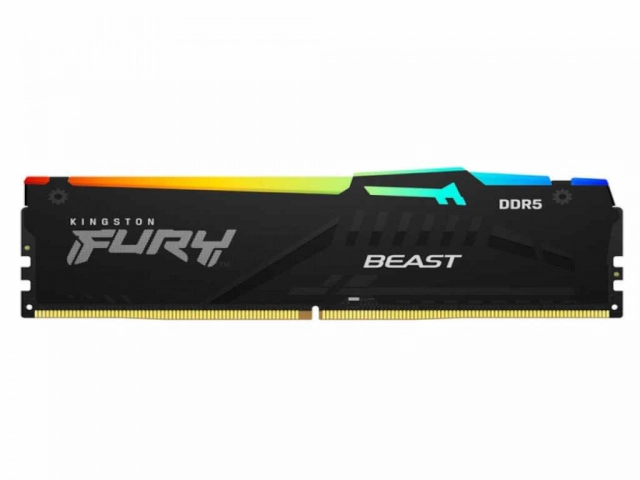 Memorija KINGSTON 16GB/DIMM/DDR5/6400MHz/CL32/FURY Beast RGB EXPO