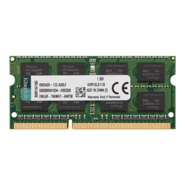 Memorija SODIMM DDR3 8GB 1600MHz Kingston CL11 KVR16LS11/8