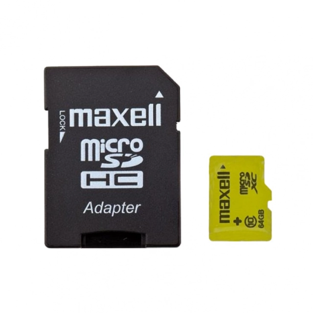 Memorijska kartica mSDHC 64GB mSD-64G/CL10+Ad/MaxX