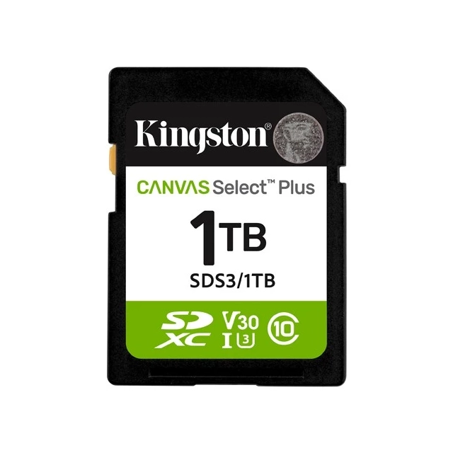 Micro SD Card 1TB Kingston SDS3/1TB class 10 150MBs