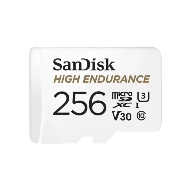 SanDisc Micro SD Card 256GB SanDisk High Endurance 100MB/s