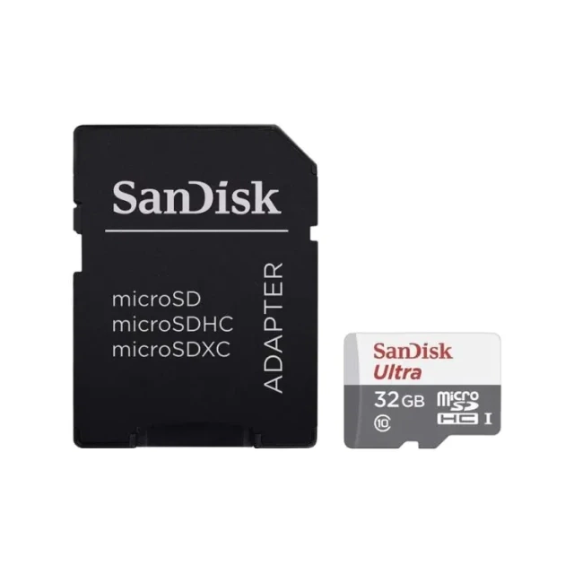 Micro SD Card 32GB SanDisk Ultra Class 10 SDSQUNR-032G-GN3MA