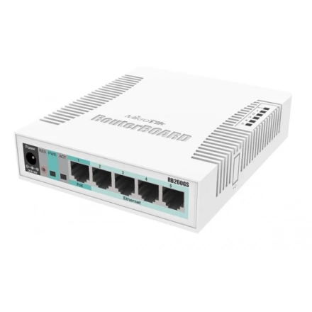 MikroTik CSS106-5G-1S Switch 5x RJ45 1000Mb/s, 1x SFP