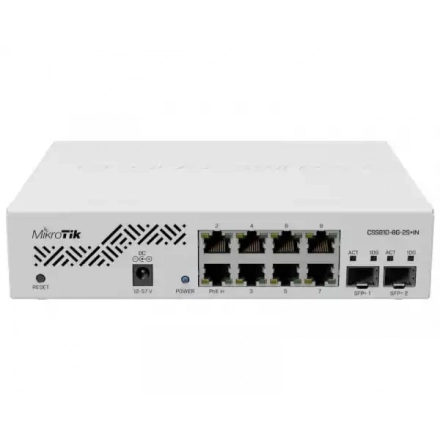 MikroTik CSS610-8G-2S+IN upravljiv svič sa 8x Gb RJ45 + 2 x 10Gbe