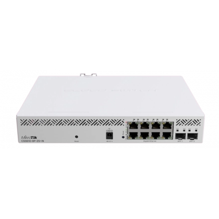 MikroTik CSS610-8P-2S+IN switch 8x GE, 2x SFP+, 8x PoE OUT