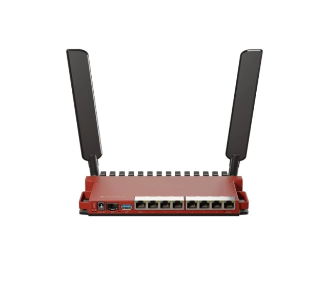 MikroTik L009UiGS-2HaxD-IN in desktop case with routerOS L5