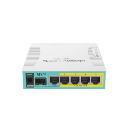 MikroTik RouterBOARD RB960PGS hEX PoE (5x GE, SFP)