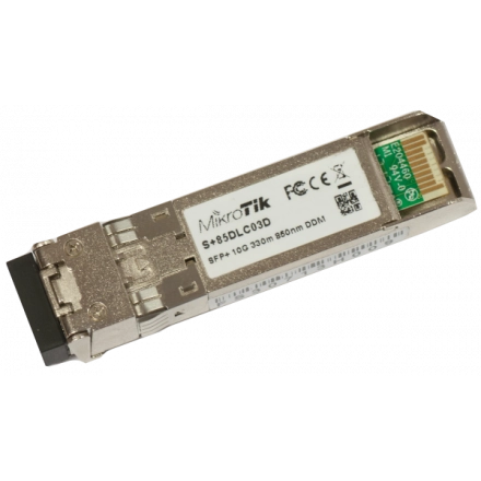 MikroTik S+85DLC03D SFP+ module 10G Multi Mode 300m 850nm