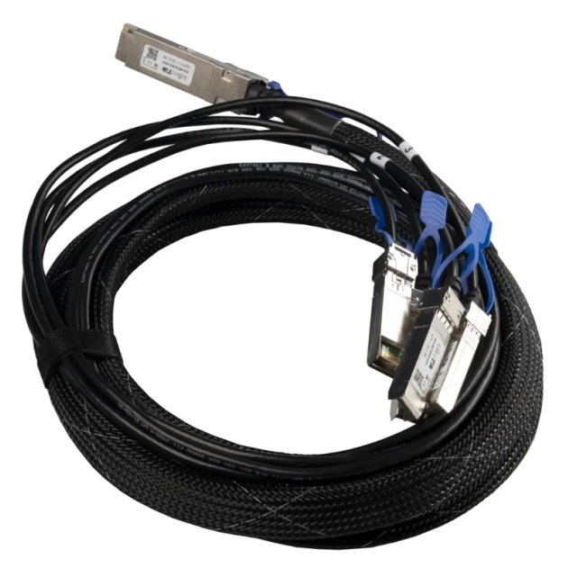 MikroTik XQ+BC0003-XS+ QSFP28 to 4x SFP28