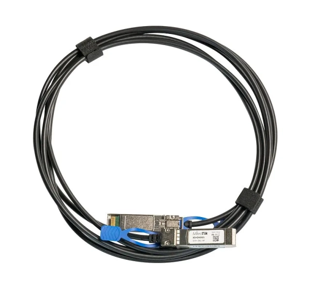 MikroTik XS+DA0001 DAC SFP28 module 25G 1m direct attach cable
