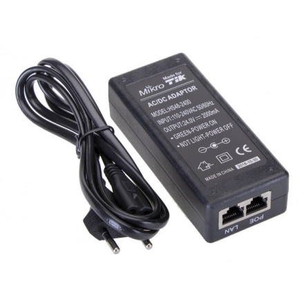 MiktoTik PoE adapter 24v 2A 48W za MikroTik RouterBOARD i ALIX