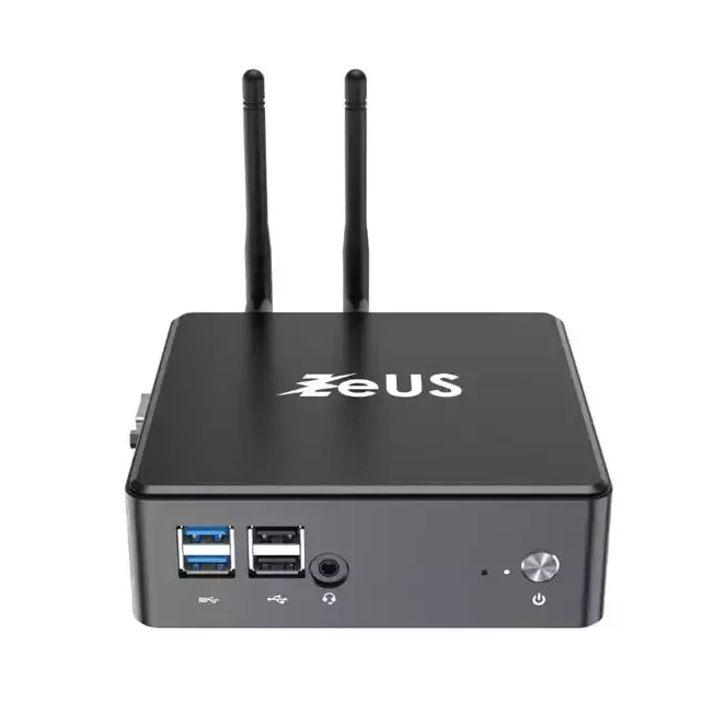 Mini PC Zeus MPI10-i323 Intel i3-1125G4 2C 4.1 GHz/DDR4/LAN/Dual WiFi/BT/HDMI/DP/USB C/Refurbish