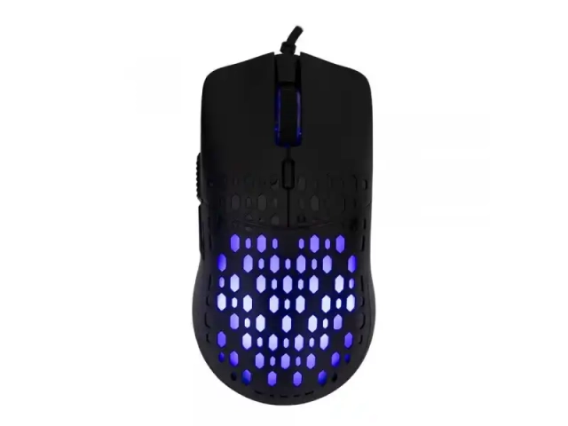 Miš Baracuda OCTOPUS 3600DPI/6D/Optički/RGB/Crna