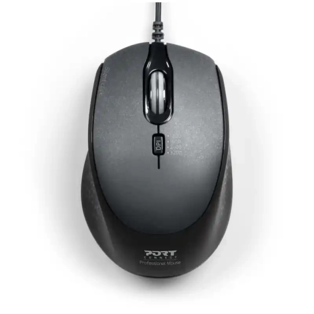 Miš Port Designs Office Pro Silent crni
