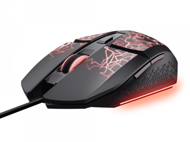 Miš TRUST GXT113 FELOX LED GAMING/crna