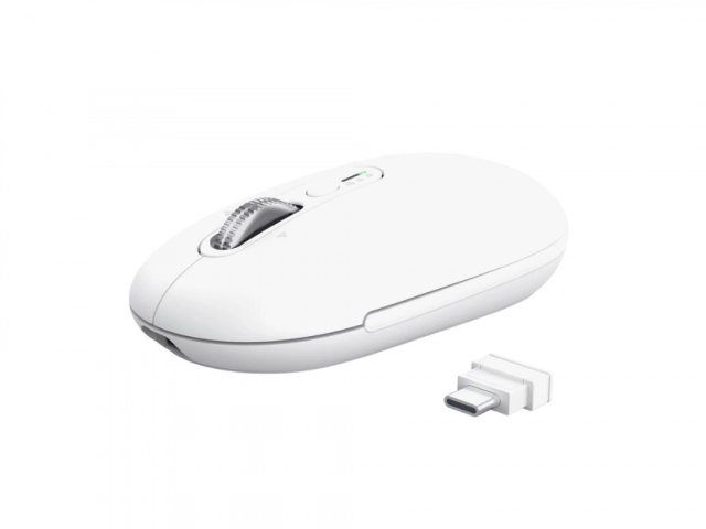 Miš TRUST SERON HYPSCROLL SLIM WRLS MOUSE /bela
