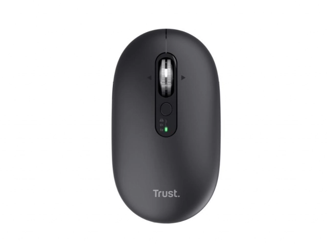 Miš TRUST SERON HYPSCROLL SLIM WRLS MOUSE BLK