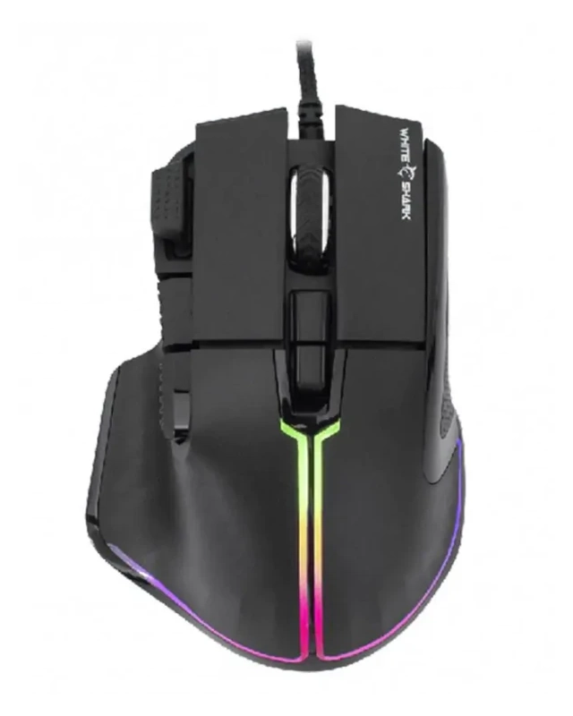 Miš White Shark MARROK 12000DPI/9D/1000Hz Polling/RGB/Black