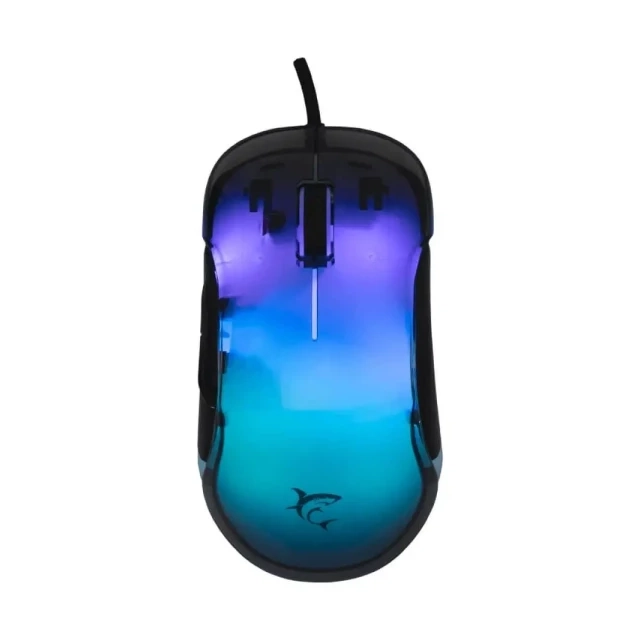 Miš White Shark MORDRED 12800DPI/7D/RGB/1000Hz Pooling/Black