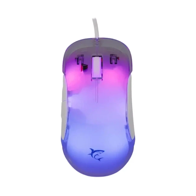 Miš White Shark MORDRED 12800DPI/7D/RGB/1000Hz Pooling/White