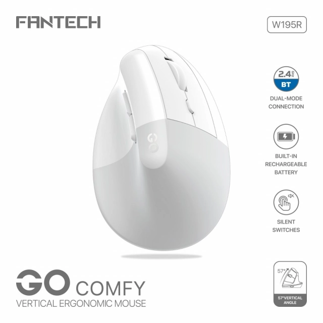 Mis Wireless Fantech W195R GO comfy beli