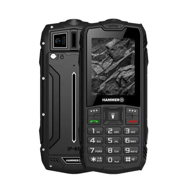 Mobilni telefon Hammer ROCK  Black IP68