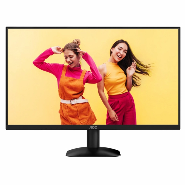 Monior 27" AOC 27B35HM VA/1920x1080/100Hz/4ms GtG/VGA,HDMI/adaptive sync/VESA/Crna