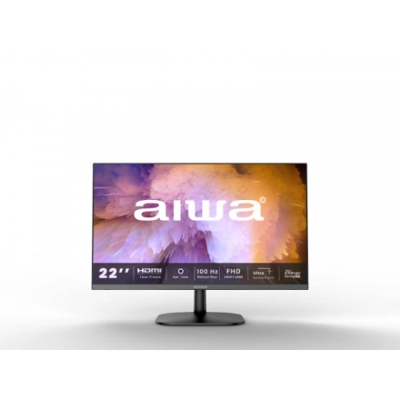 Monitor 22" Aiwa MF2219-B IPS 1920x1080/100Hz/5ms/HDMI/VGA/VESA