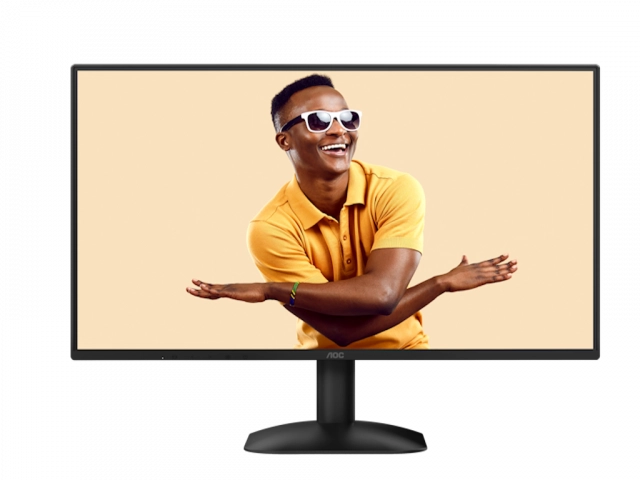 Monitor 23.8" AOC 24B31H IPS/1920x1080/120Hz/1ms MPRT/HDMI/VGA/VESA/crna