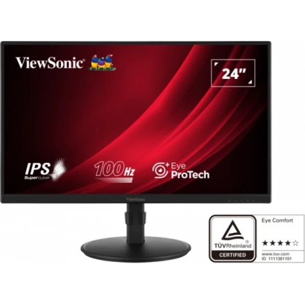 Monitor 24 Viewsonic VA2408-HDJ 1920x1080/Full HD IPS/100Hz/1ms/VGA/HDMI/DP/Pivot