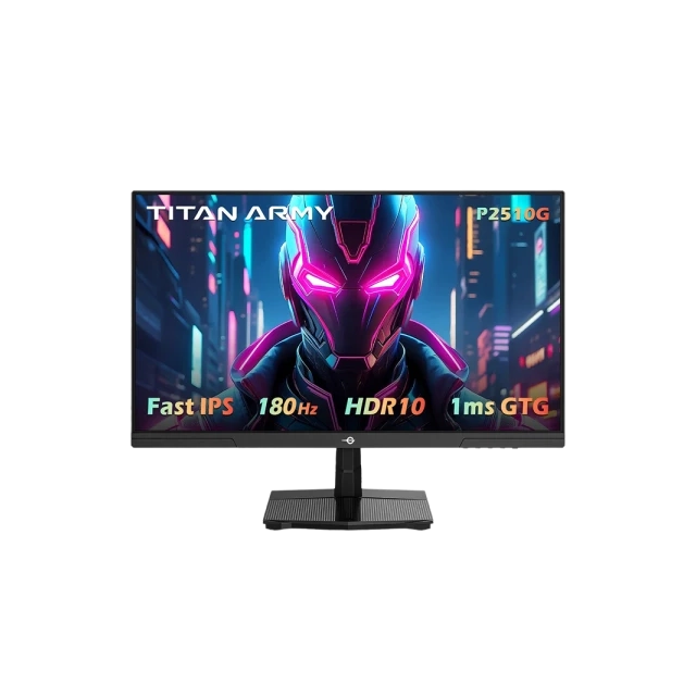 Monitor 24.5 Titan Army P2510G 1920x1080/FHD IPS/1ms/180Hz/HDMi/DP/HDR10/Tilt