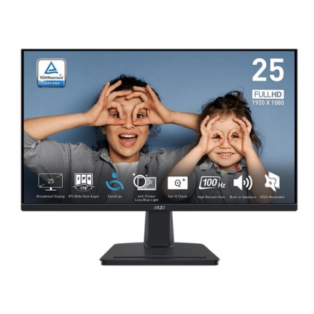 Monitor 25 MSI PRO MP251 FHD IPS 1ms 100Hz HDMI/VGA zvučnici