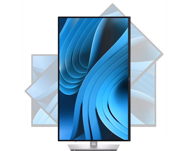 Monitor 27" Dell P2725QE 3840x2160/100Hz/5ms/HDMI/DP/USB/USB-C/RJ45/pivot