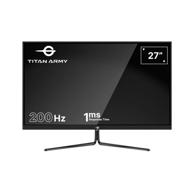 Monitor 27 Titan Army 27G2R2-B 2560x1440/QHD IPS/1ms/200Hz/HDMI/DP/HDR400/AMD FreeSync G-Sync