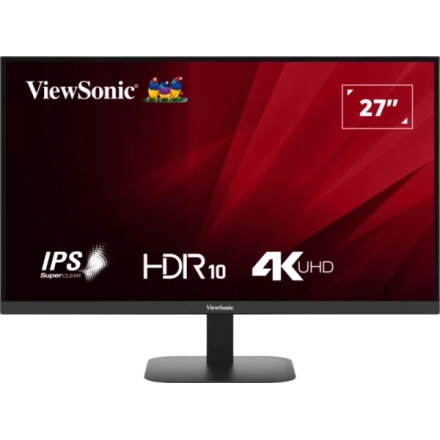 Monitor 27 Viewsonic VA2708-4K-HD 3840x2160/4K UHD/IPS/4ms/60Hz/2x HDMI/DP/HDR10