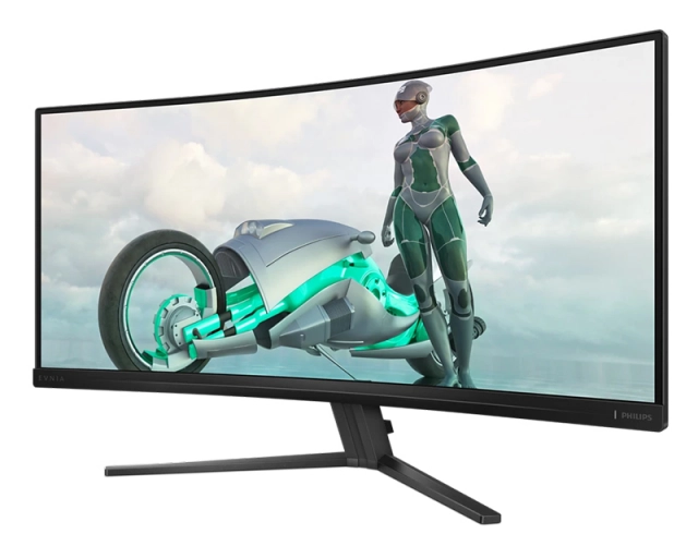 Monitor 34" PHILIPS 34M2C3500L/00 VA 21:9 Zakrivljen/3440x1440/180Hz/1ms/GtG/HDMIx2,DP/Adaptive Sync