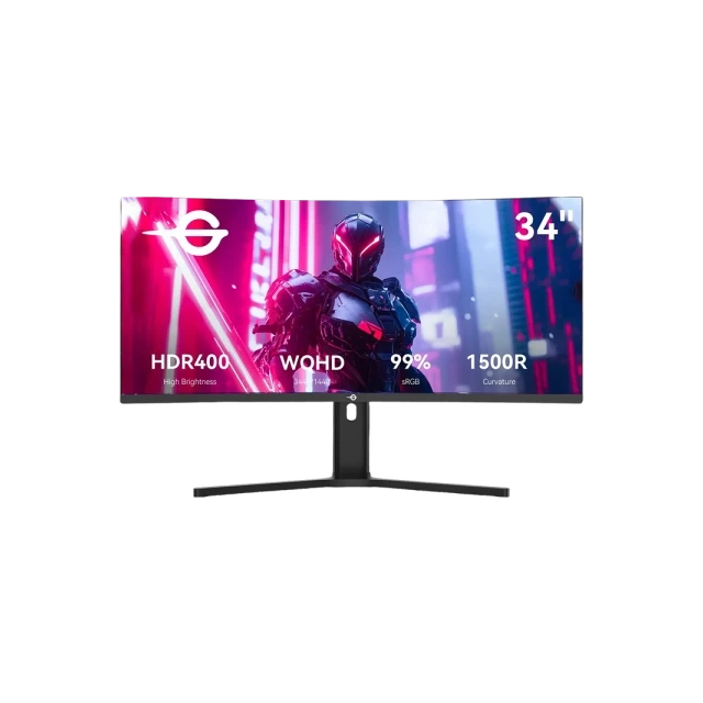 Monitor 34 Titan Army C34A1R 3440x1440/VA AG/1ms/165Hz/2xHDMI/2xDP/HDR10/zakrivljen